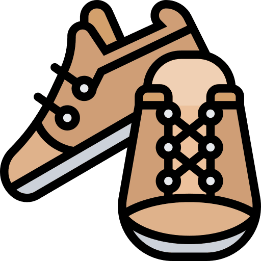 Shoes cycling racing footwear icon Shoes cycling racing footwear icon