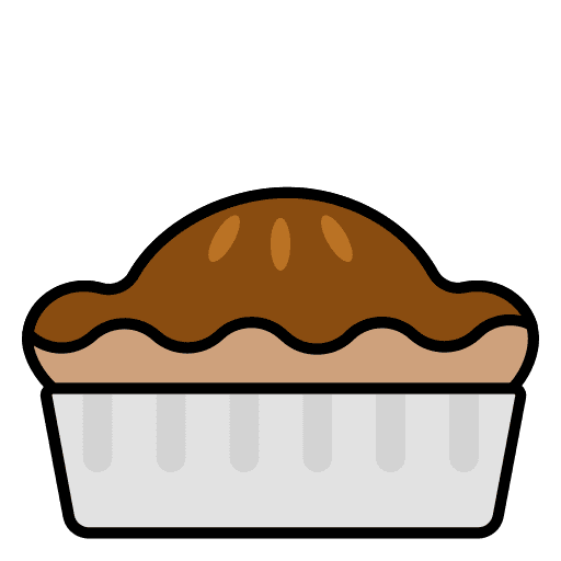 Apple pie cake dessert bakery icon