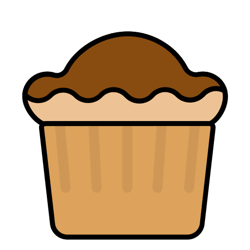 Muffin cupcake sweet dessert icon Muffin cupcake sweet dessert icon