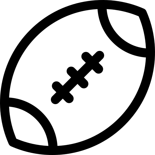 Rugby american football team sport sports and competition icon Rugby american football team sport sports and competition icon