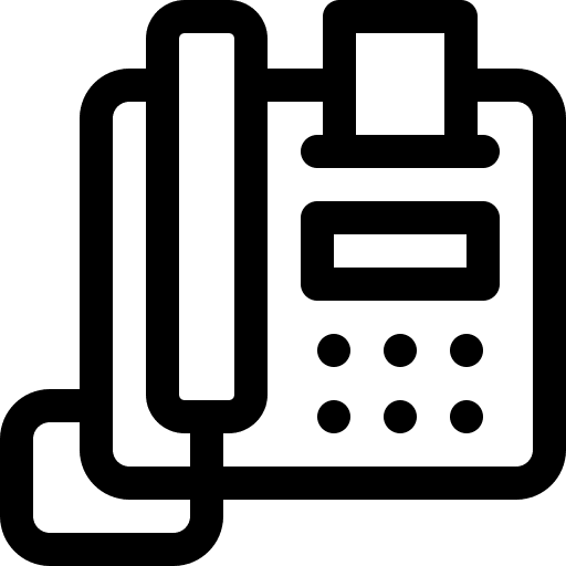 Telephone communications electronics phone icon