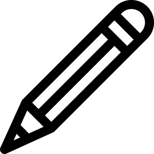 Pencil pencil school material write icon