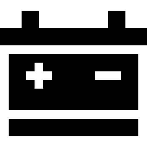 Battery battery car battery technology icon