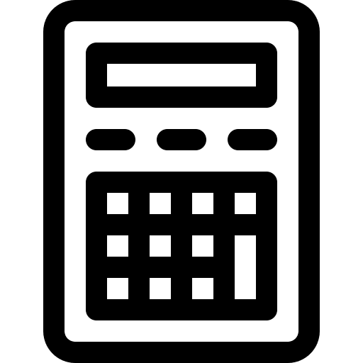 Calculator calculate calculation mathematics icon