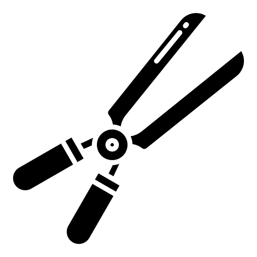 Cut harvest growing plant cut icon