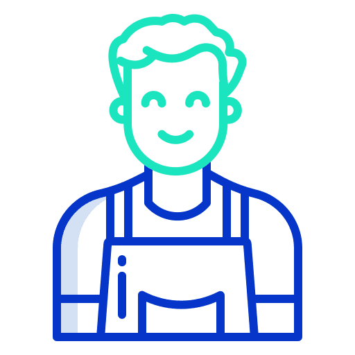 Chef cook professions and jobs people icon Chef cook professions and jobs people icon