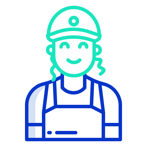 Waiter caucasian professions and jobs staff icon Waiter caucasian professions and jobs staff icon