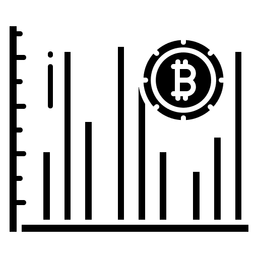 Analytic business and finance trading price icon