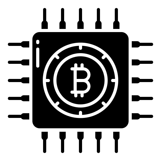 Cpu money bitcoin cpu icon
