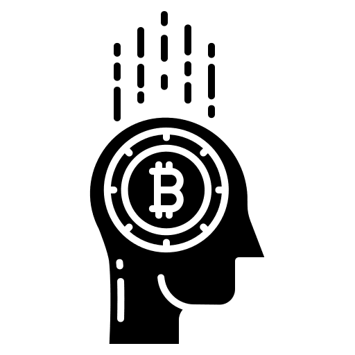 Head payment method currency bitcoins icon
