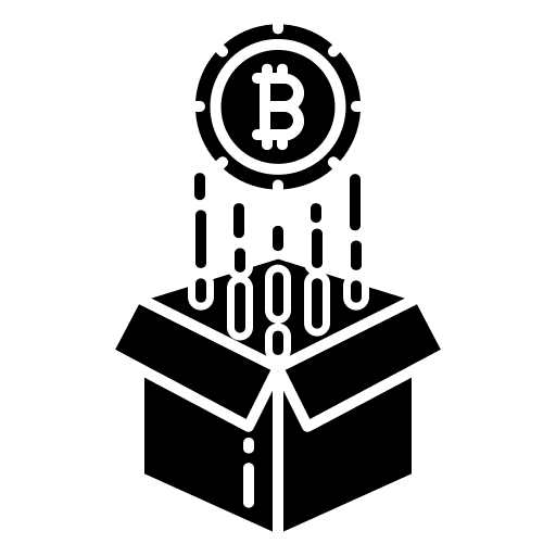 Bitcoin deposit box box payment method icon
