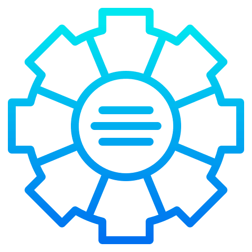 Infographic elements gear infographic cogwheel icon