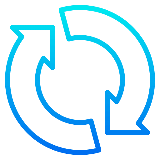 Refresh arrow infographic refresh arrow circular arows icon