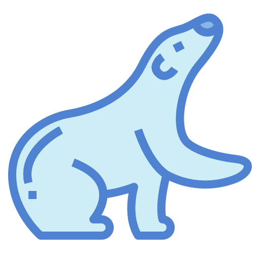Bear mammal bear zoo icon