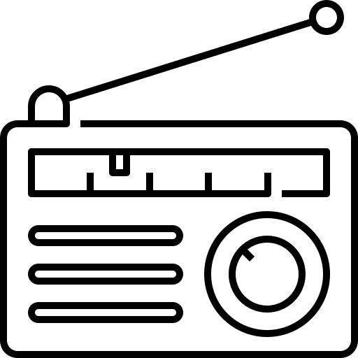 Radio radio antenna communications news icon Radio radio antenna communications news icon