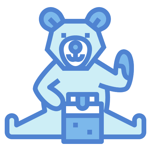 Bear wild life bear zoo icon