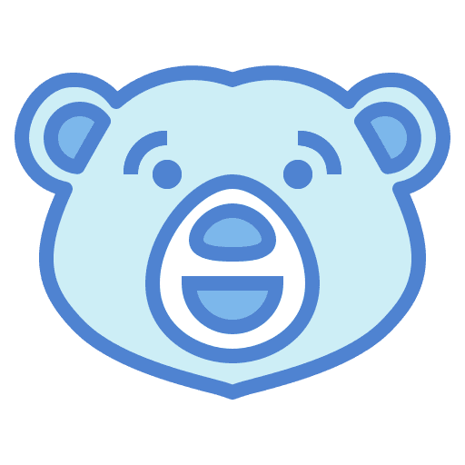 Bear animal emotions bear icon Bear animal emotions bear icon