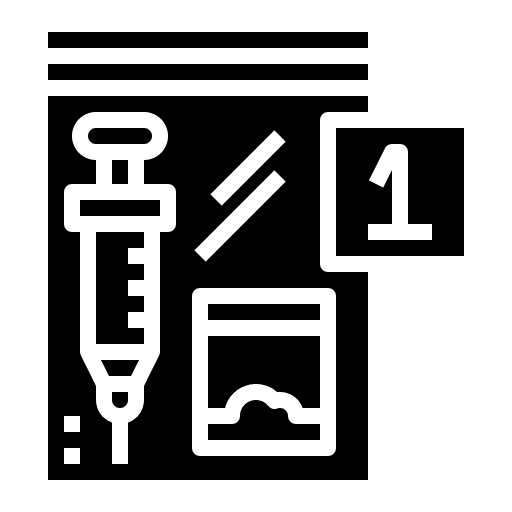 Drugs miscellaneous bag evidence icon
