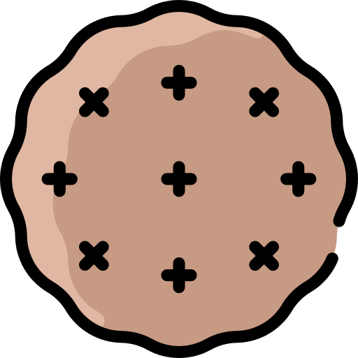 Biscuit dessert cookie chocolate chip icon Biscuit dessert cookie chocolate chip icon