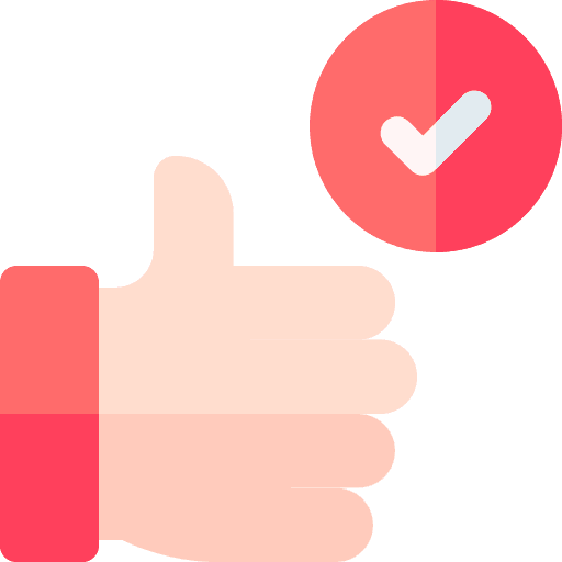 Best practice tick mark check mark done icon