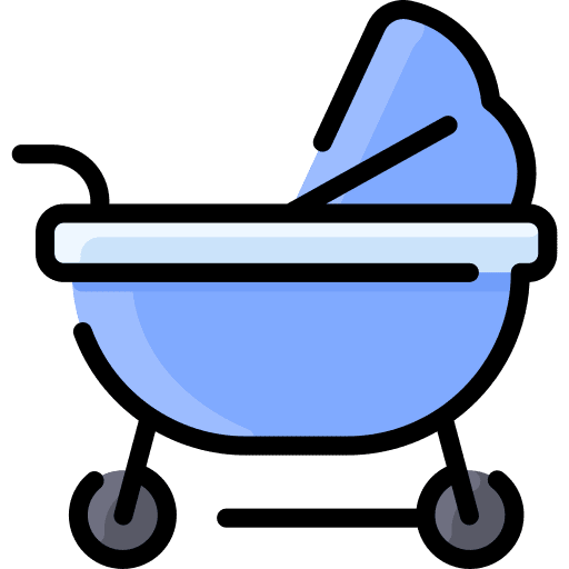 Stroller kid and baby baby buggy stroller icon Stroller kid and baby baby buggy stroller icon