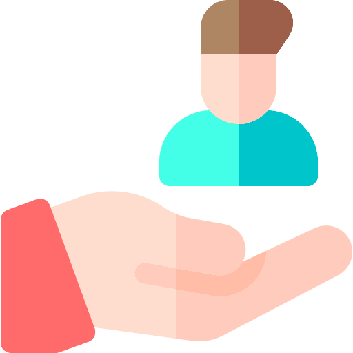 Human resources customer support resources community icon Human resources customer support resources community icon