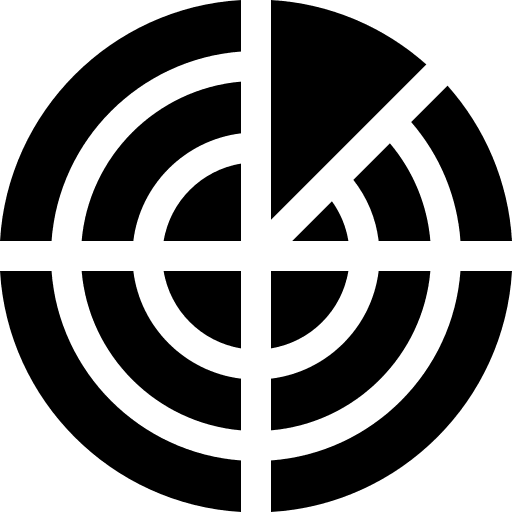 Radar area military positional icon