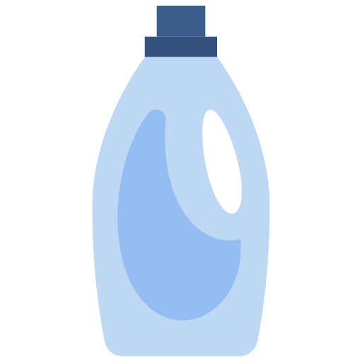 Laundry detergent furniture and household washing desinfectant icon