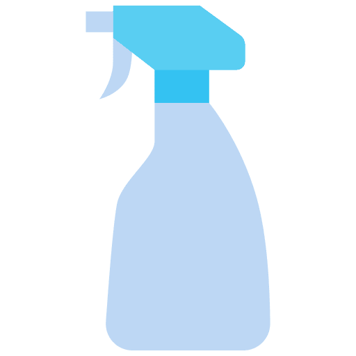 Spray bottle spray bottle hygiene cleaning materials icon
