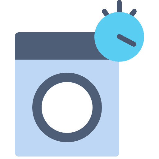 Washing machine timer electrical appliance time icon