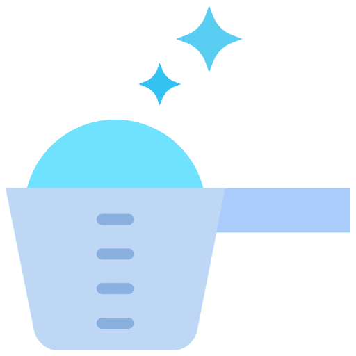 Washing powder housekeeping laundry cleaning icon
