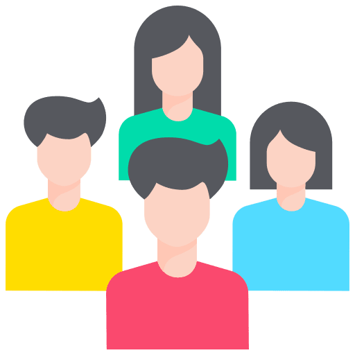 People together avatar people together woman icon