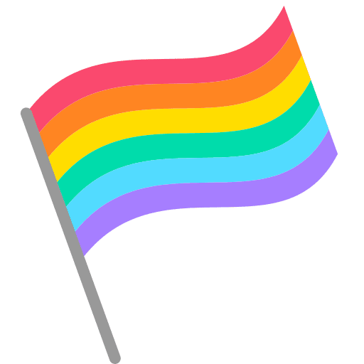 Rainbow flag pride lgbt rainbow flag icon