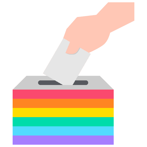 Vote vote miscellaneous lgbtq icon