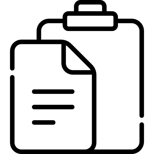 Paste document paste clipboard icon