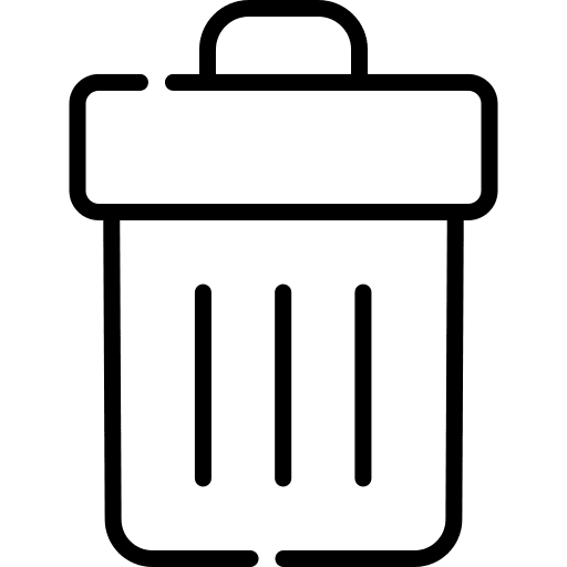 Delete delete trash miscellaneous icon