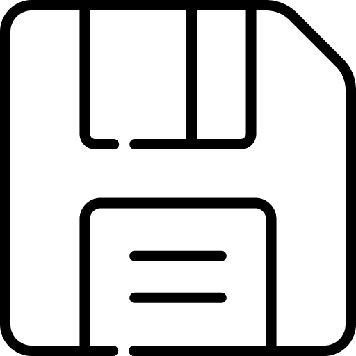 Save flash disk ui disk icon