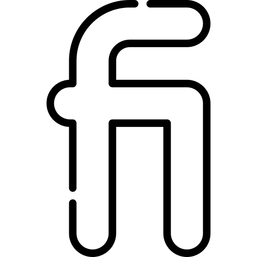 Ligature text editor font option icon