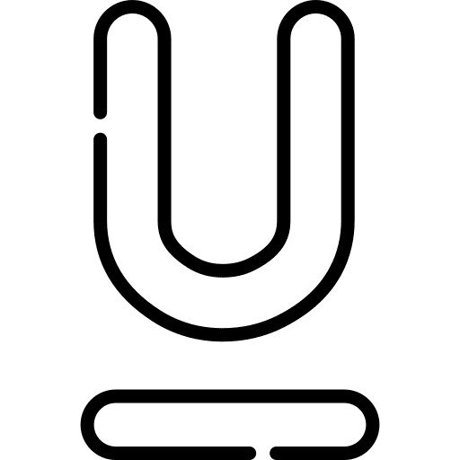 Underline interface underline tool text format icon