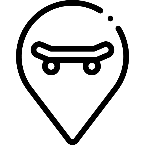 Skate park maps and location skate park location icon Skate park maps and location skate park location icon