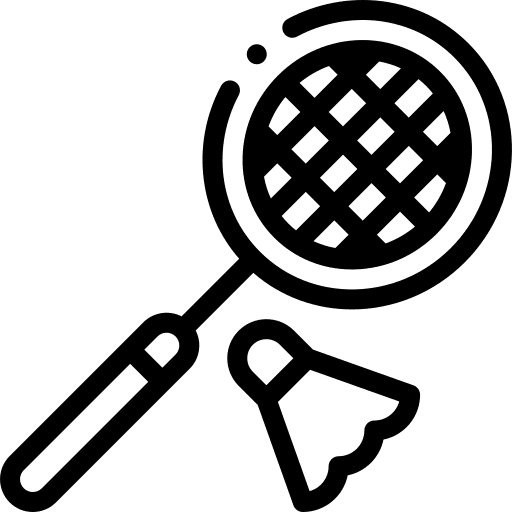 Badminton badminton sports and competition badminton equipment icon Badminton badminton sports and competition badminton equipment icon