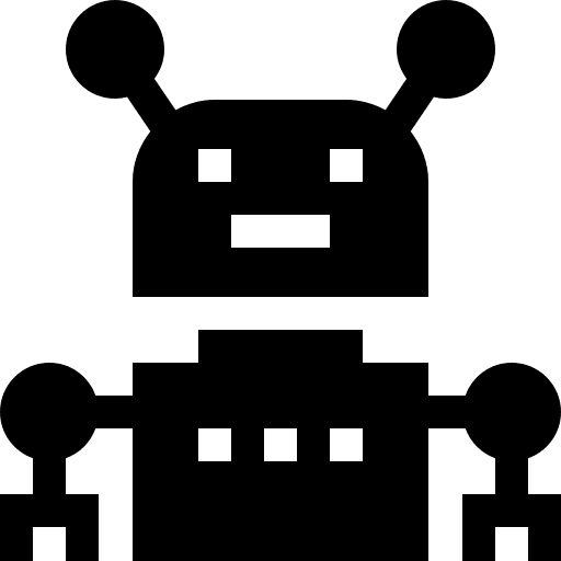 Automation ai robotics robot icon