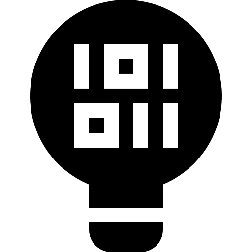 Innovation light bulb web development innovation icon Innovation light bulb web development innovation icon