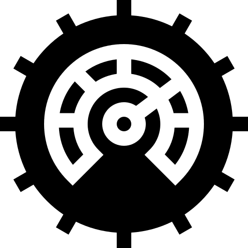 Productivity measurement efficiency measure icon Productivity measurement efficiency measure icon