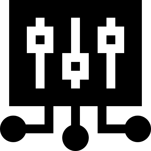 Control control parameters adjustment icon Control control parameters adjustment icon