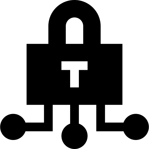 Security connection networking internet icon Security connection networking internet icon