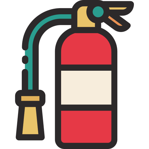 Fire extinguisher emergency security fire extinguisher icon Fire extinguisher emergency security fire extinguisher icon