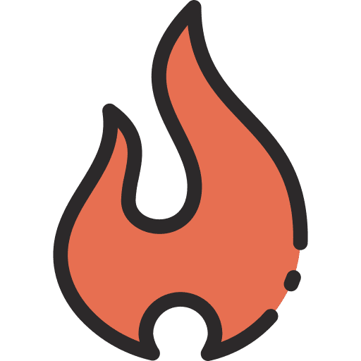 Fire fires nature element icon