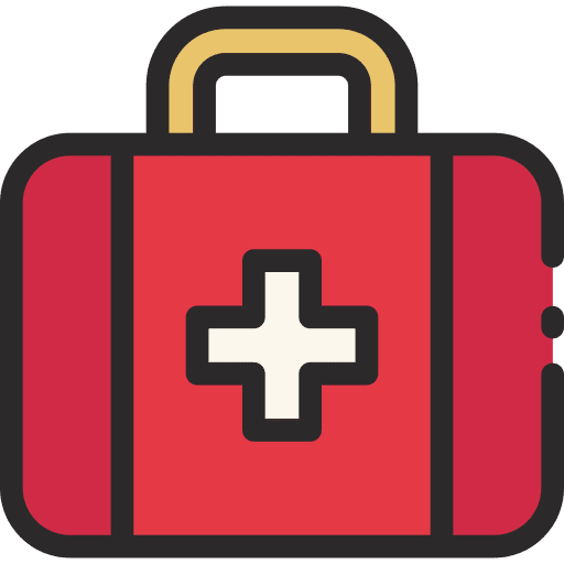 First aid kit medicine emergency kit hospital icon First aid kit medicine emergency kit hospital icon