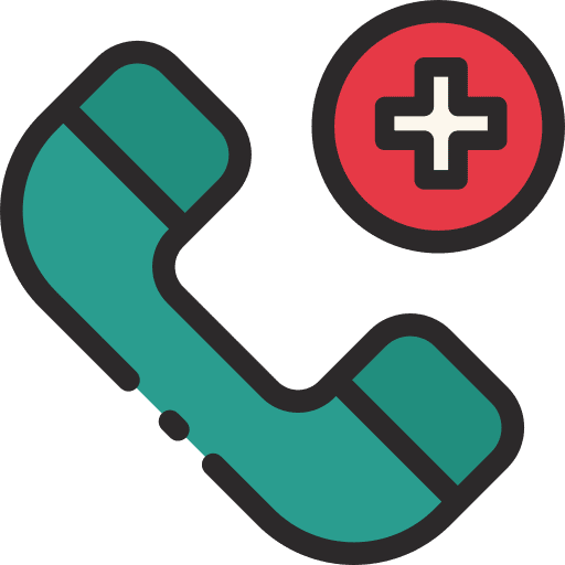 Emergency call emergency call hospital phone healthcare and medical icon Emergency call emergency call hospital phone healthcare and medical icon
